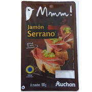 Jamón Serrano Mmm! Auchan