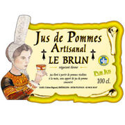 Jus de pommes artisanal Le Brun/Intermarché