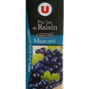 Jus de raisin muscaté Système U