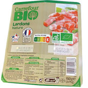 Lardons nature Carrefour Bio