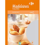Madeleines coquilles Carrefour