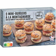 Mini-burgers à la montagnarde Picard