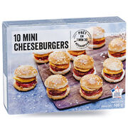 Mini cheeseburgers Picard