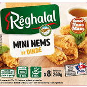 Mini nems de dinde Réghalal