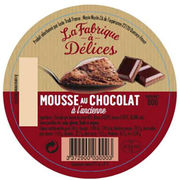 Mousse au chocolat La Fabrique à Délices