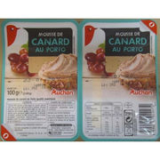 Mousse de canard au Porto Auchan