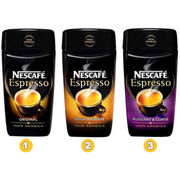 Nescafé Espresso Original, Espresso Puissant et Corsé et Espresso Doux et Fruité