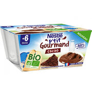 Nestlé P’tit Gourmand cacao Bio