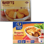 Nuggets de poulet Carrefour et Grand jury