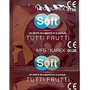 Préservatif Natural rubber latex lubricated condom Soft