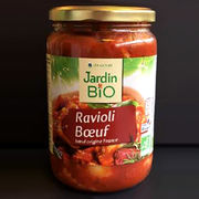 Raviolis au bœuf Jardin bio