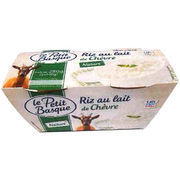 Riz au lait de chèvre Le petit basque