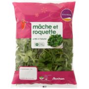 Salade mâche et roquette Auchan