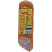 Saucisson à l’ail fumé Casino