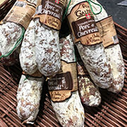 Saucisson sec de porc et de chevreuil Le Galibier