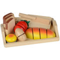 Set de jeu aliments bois Action