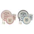 Sets repas bambou roses ou bleus Babou