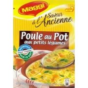 Soupe Maggi saveur à l’ancienne poule au pot aux petits légumes
