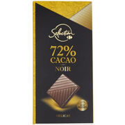 Tablette de chocolat noir 72% de cacao Carrefour sélection