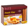 Toasts fins froment Carrefour