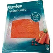 Truite fumée Carrefour