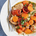Sauté de veau aux carottes